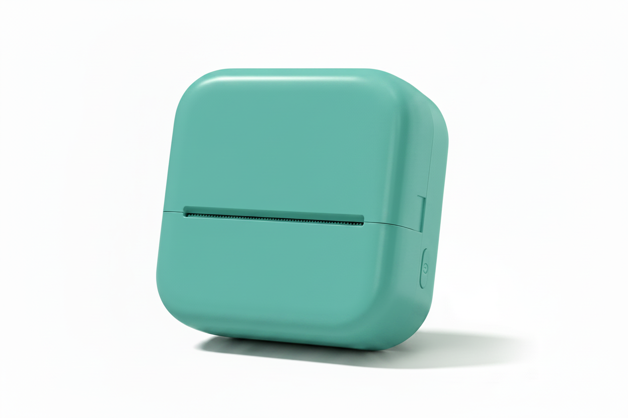 Bluish-green teal printer