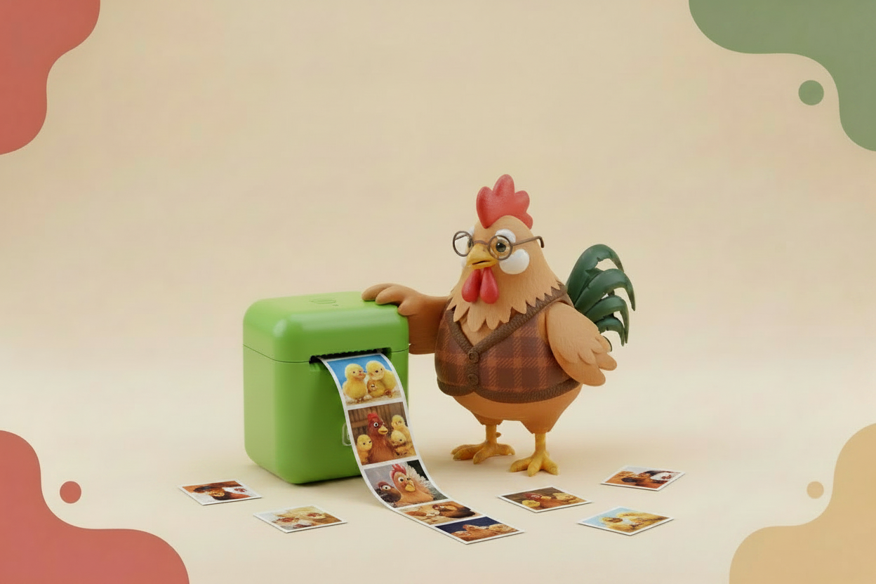 Elder rooster - brightened